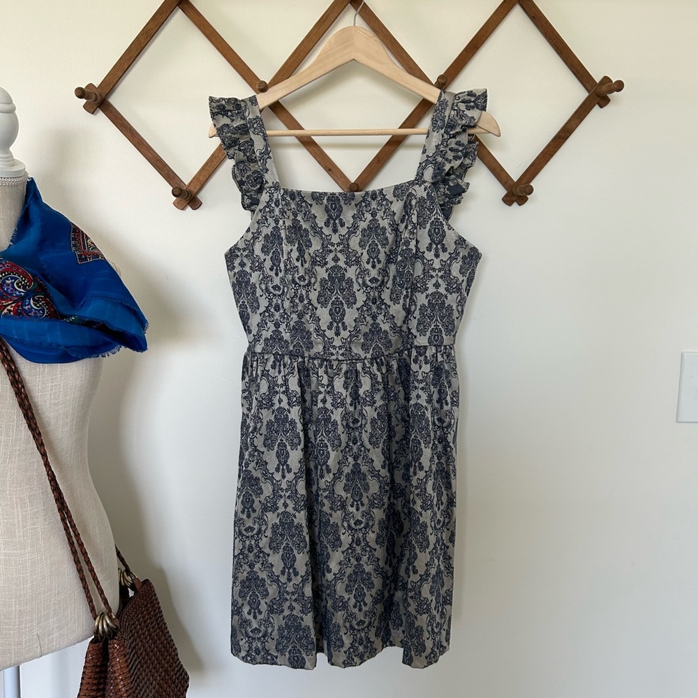 💫Altar’d State | NWT Gray Patterned Dress
